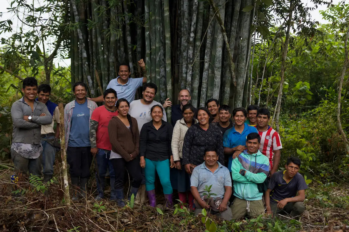 Équipe de L’Arbre à Café dans Finca Mariposa