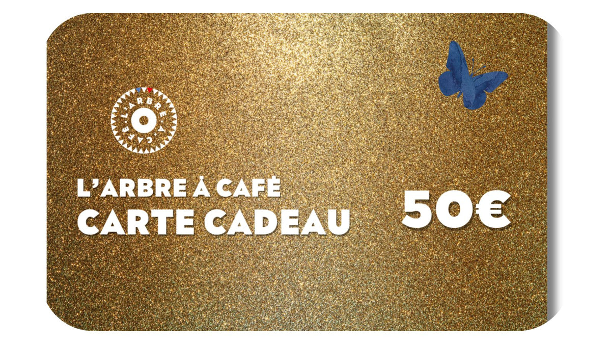 Carte Cadeau L&#39;Arbre à Café - Gift Cards - L&#39;Arbre à Café
