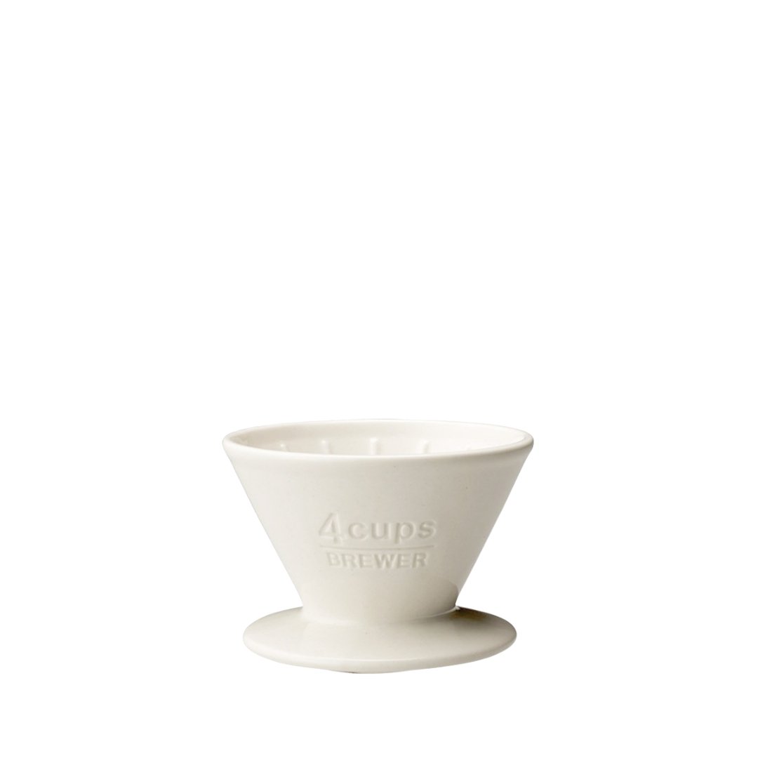 Dripper Kinto 4 tasses - Blanc - L&#39;Arbre à Café
