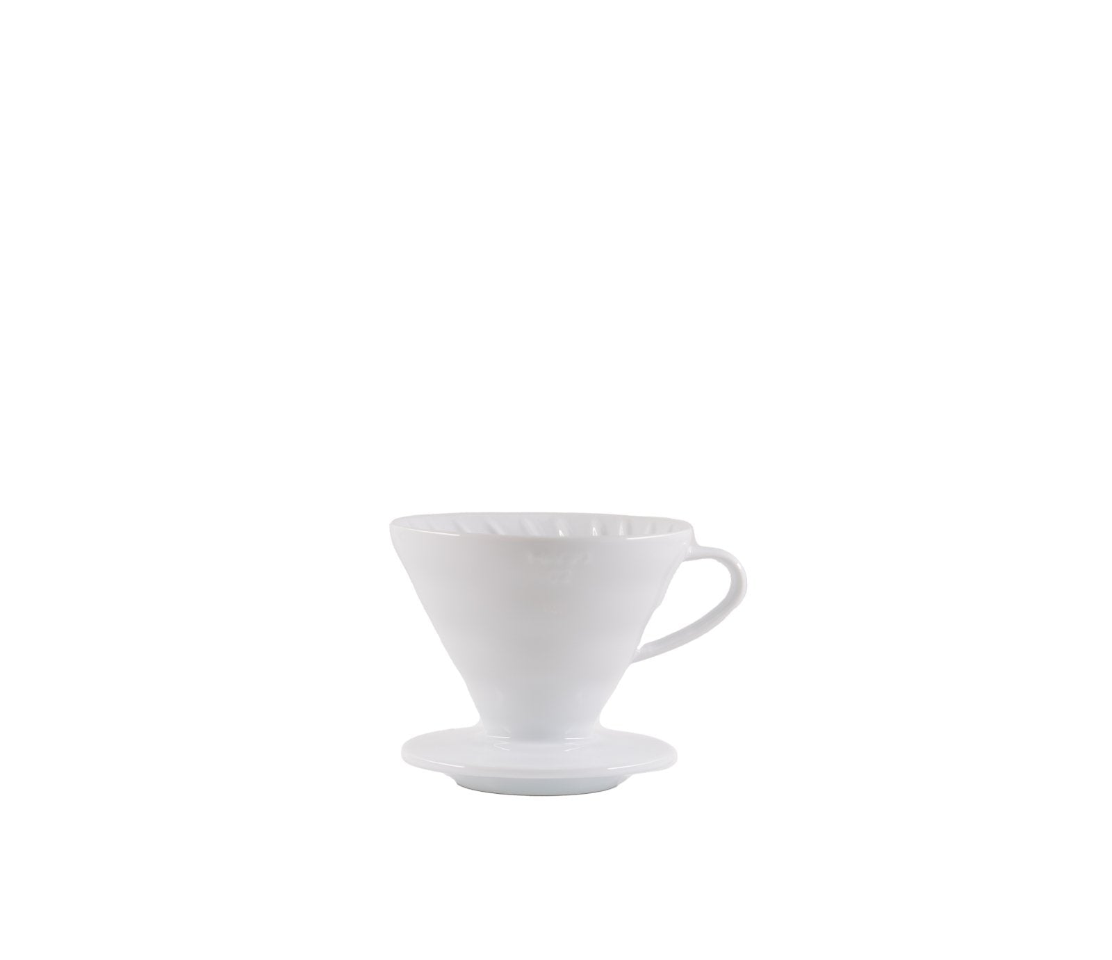 Dripper V60 en céramique - Blanc - Dripper - L'Arbre à Café