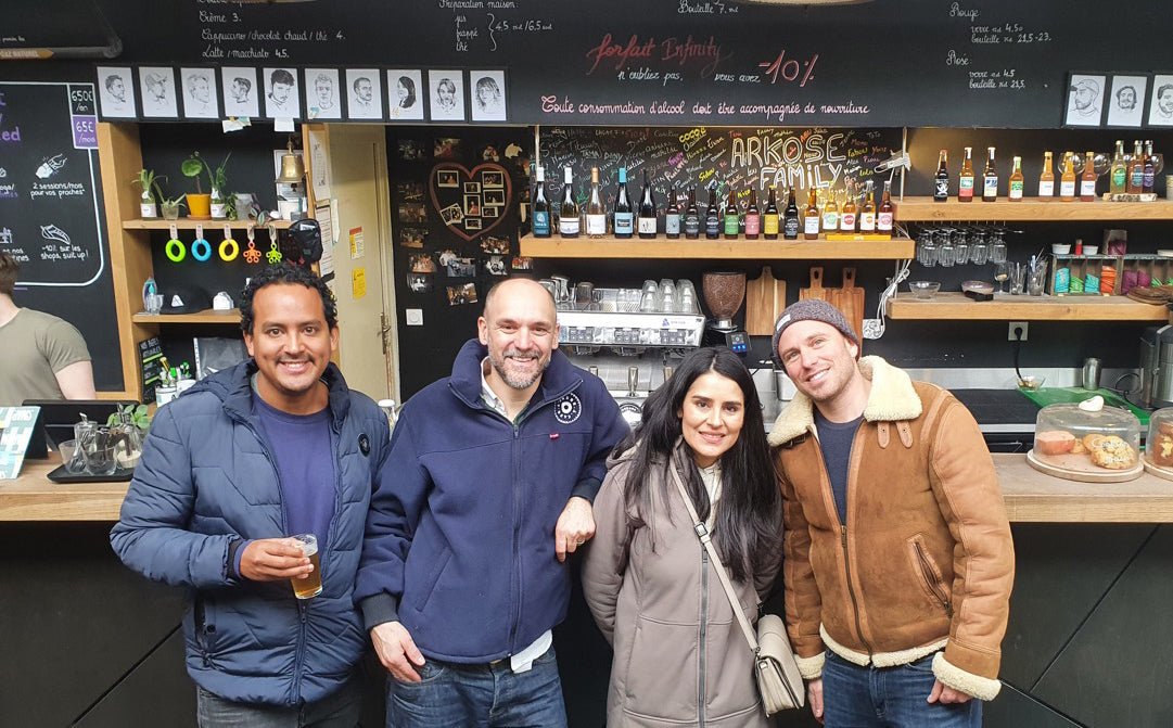 Nos producteurs du Honduras et du Pérou à Paris - L'Arbre à Café