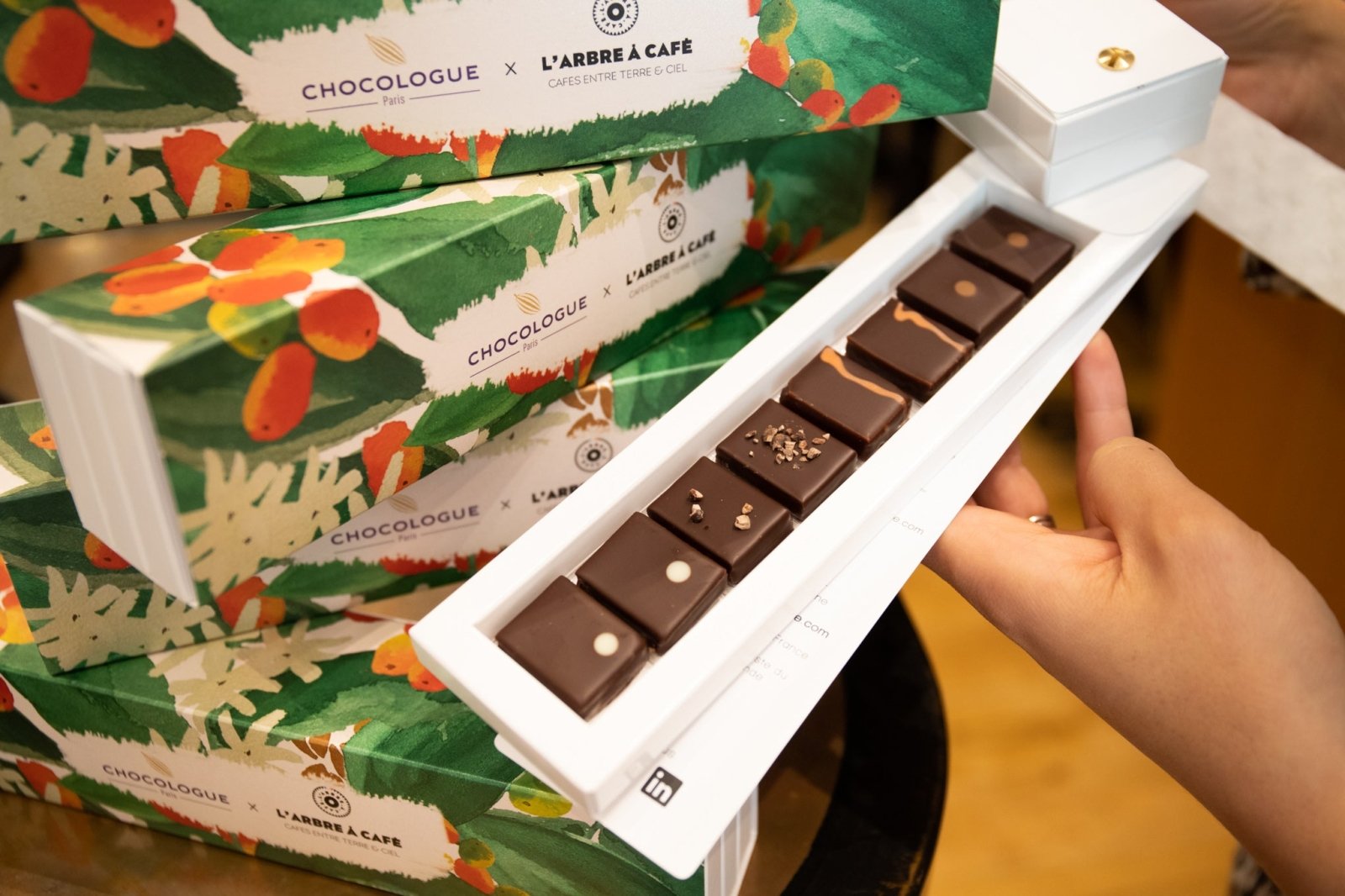 Nouveau : Nuancier chocolat café en partenariat avec Chocologue Paris - L'Arbre à Café