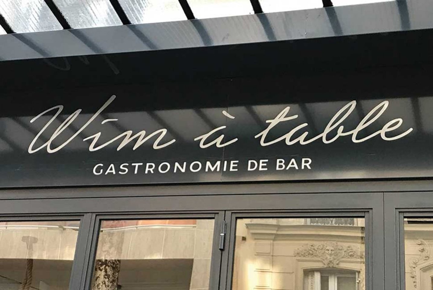 Wim à Table : gastronomie de bar - L'Arbre à Café