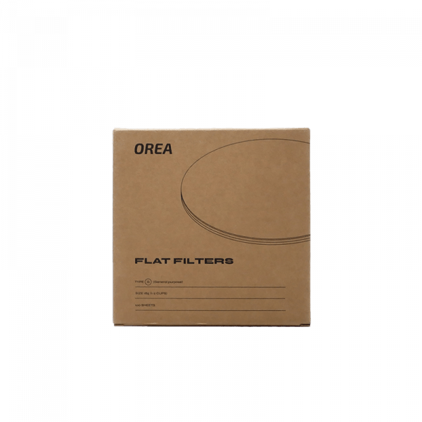 100 Filtres plats blancs Orea type G – 2 tasses - Accessoire - L'Arbre à Café