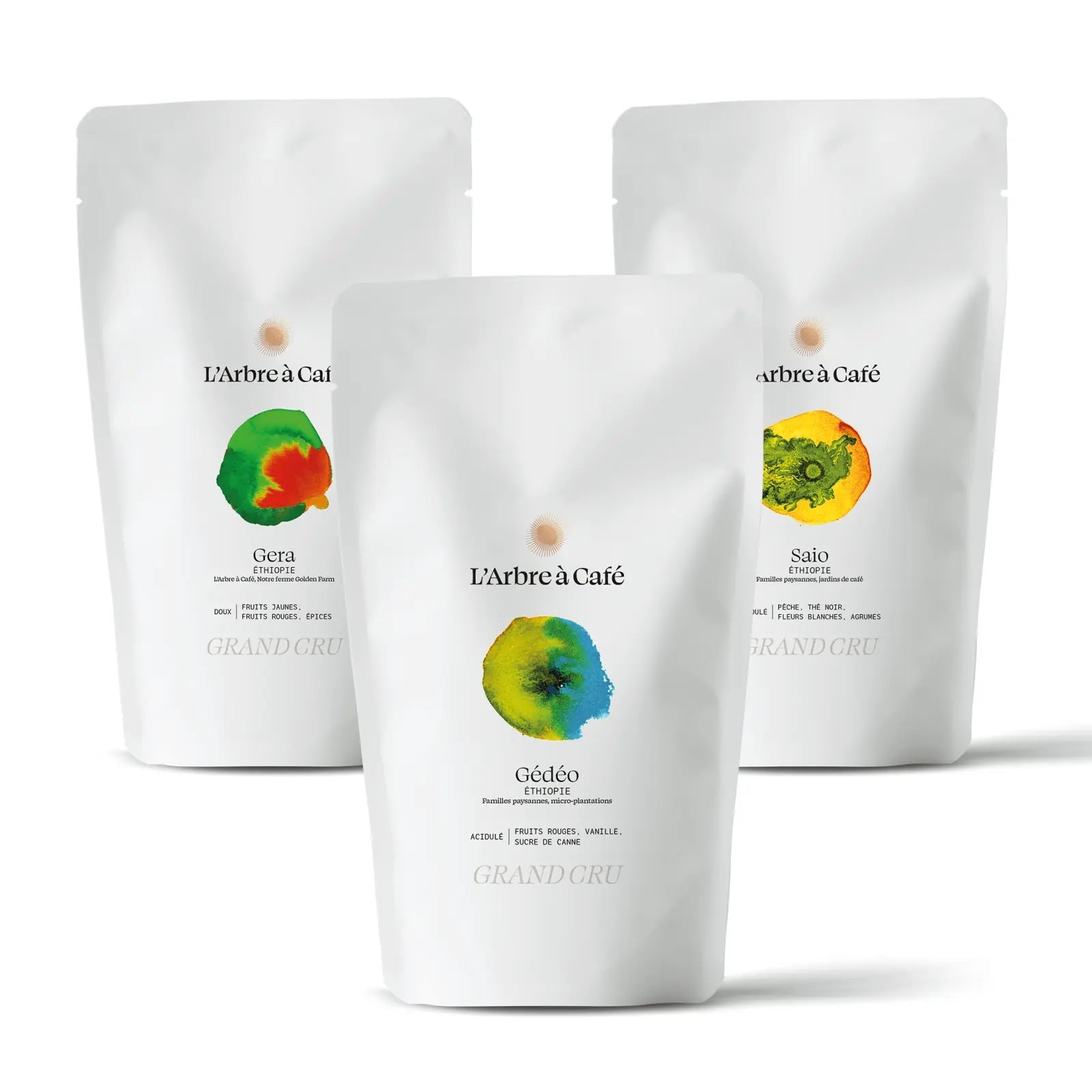 Assortiment Grands Crus Fruités - Café - L'Arbre à Café