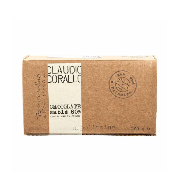 Napolitain 80% sablé cristaux de sucre - Claudio Corallo 160g